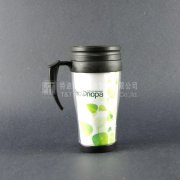 双层塑料咖啡杯 带手柄 TT-C013