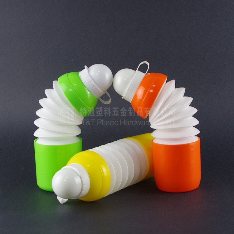 新款伸缩运动水壶便携式旅行防漏水壶pe瓶550ml 新款伸缩运动水壶便携式旅行防漏水壶pe瓶550ml